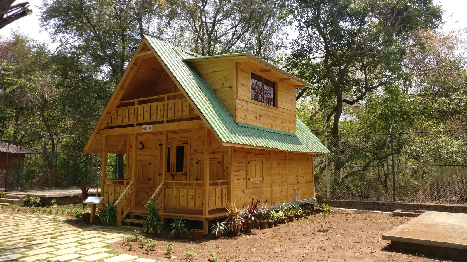 Bamboo house