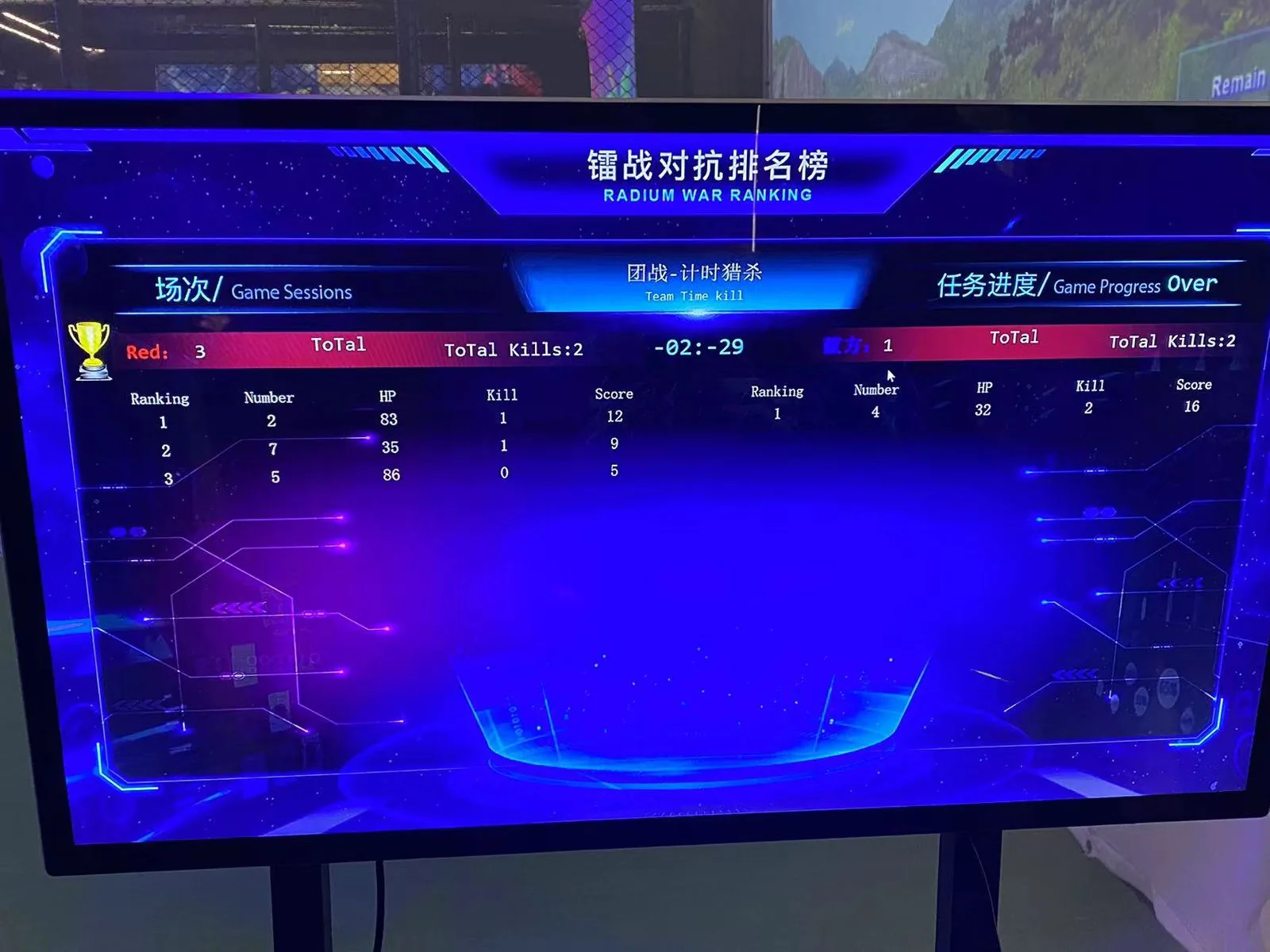 Scoring + control interface